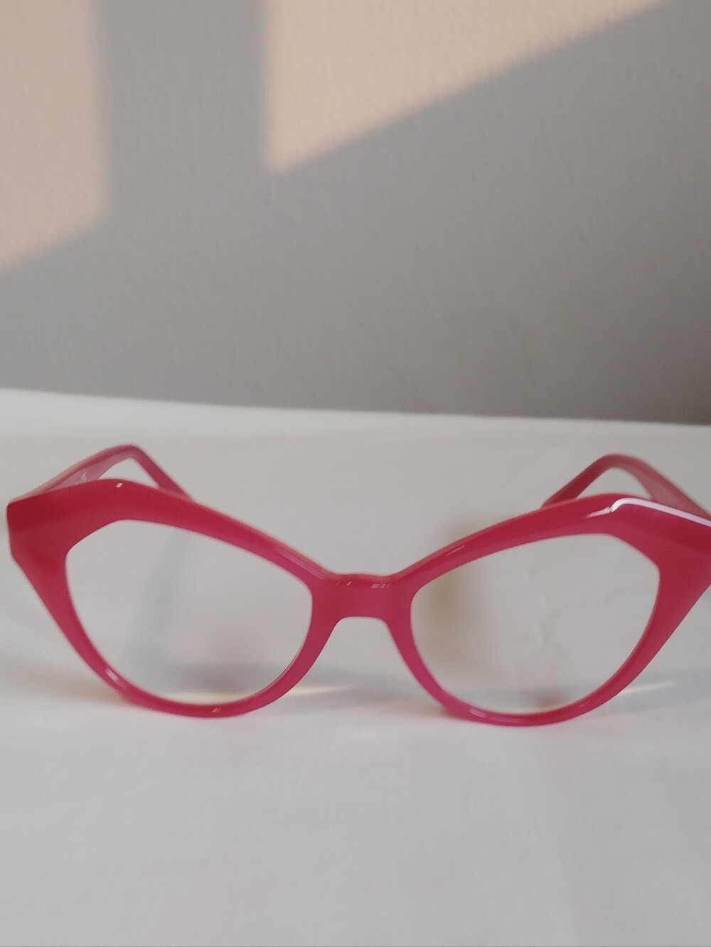Yesglasses Limerick Cateye Readers +2.75 In Hot Pink